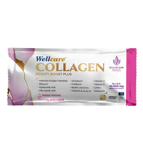 Wellcare Collagen Beauty Boost Plus 10.000 mg 30 Saşe Karpuz Aromalı - 2