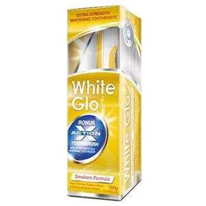 White Glo Sigara Lekeleri için Beyazlatıcı Diş Macunu 150 gr - 1