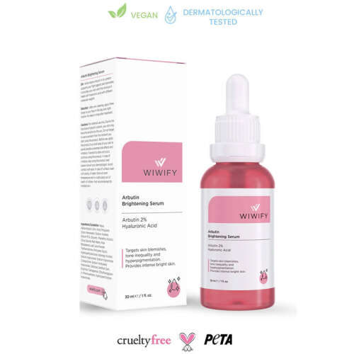 WIWIFY Leke Karşıtı ve Cilt Tonu Eşitleyici Arbutin Cilt Bakım Serumu 30 ml - 3