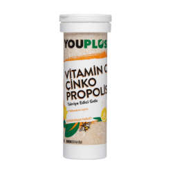 Youplus Vitamin C Çinko Propolis 20 Efervesan Tablet - 2