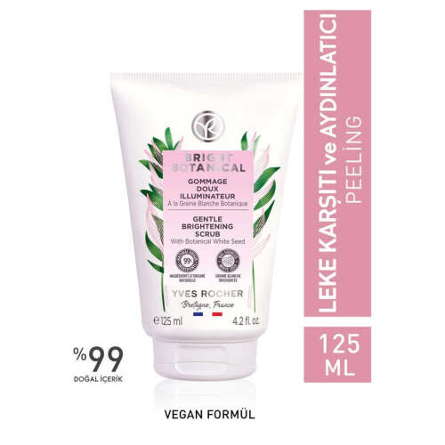 Yves Rocher Bright Botanical Leke Karşıtı Aydınlatıcı Peeling 125 ml - 1