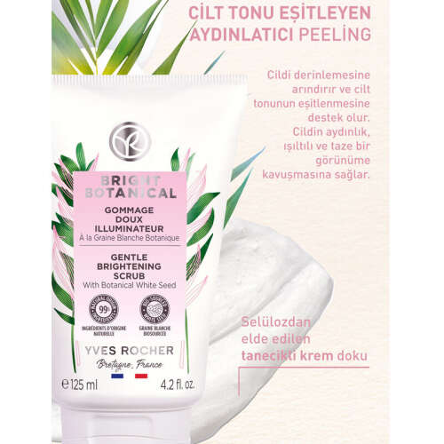 Yves Rocher Bright Botanical Leke Karşıtı Aydınlatıcı Peeling 125 ml - 3