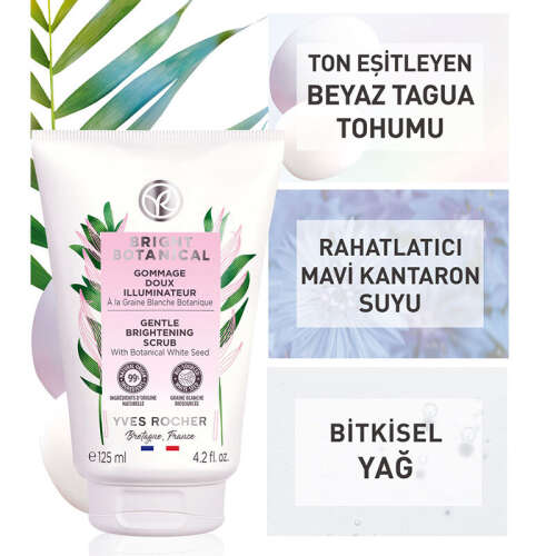 Yves Rocher Bright Botanical Leke Karşıtı Aydınlatıcı Peeling 125 ml - 5