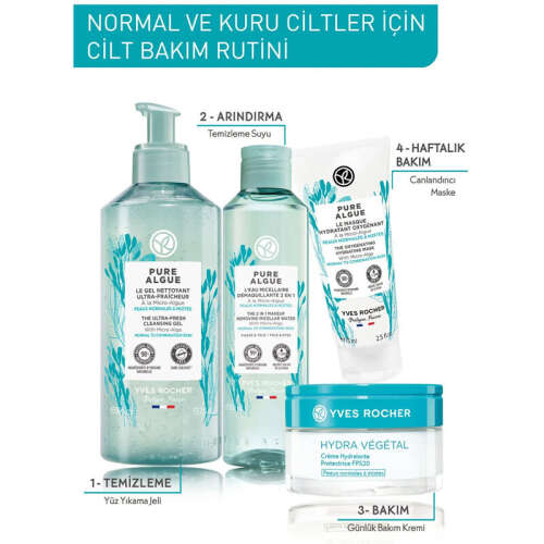 Yves Rocher Pure Algue Nemlendirici ve Canlandırıcı Peeling 75 ml - 6