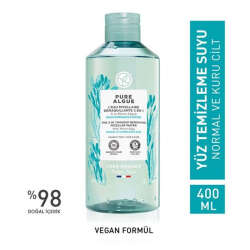 Yves Rocher Pure Algue Nemlendirici ve Ferahlatıcı Yüz ve Makyaj Temizleme Suyu 400 ml - 1