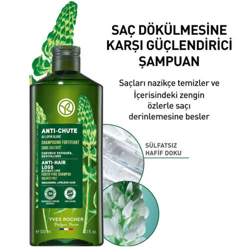 Yves Rocher Saç Dökülmesine Karşı Şampuan 300 ml - 3