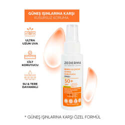 Zederma Spf 50 Bebek ve Çocuk Güneş Koruyucu Sprey 75 ml - 3