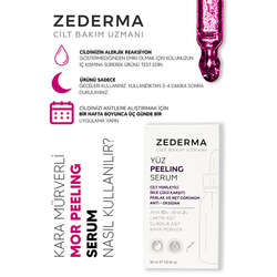 Zederma Yüz Peeling Serum 30 ml