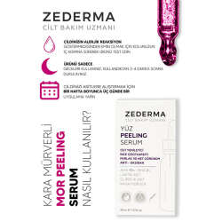 Zederma Yüz Peeling Serum 30 ml - 3